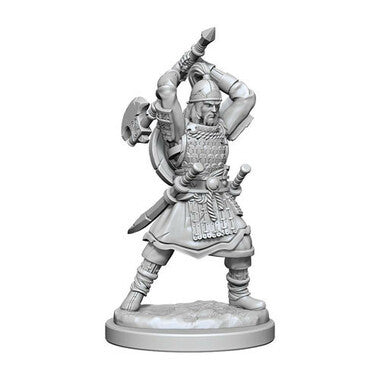 Dungeons & Dragons: Nolzur's Marvelous Unpainted Miniatures - Male Human Barbarian (Wave 13)