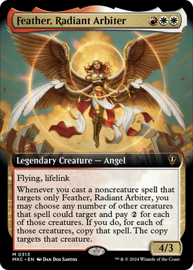 Feather, Radiant Arbiter (MKC-313) - Murders at Karlov Manor Commander: (Extended Art)