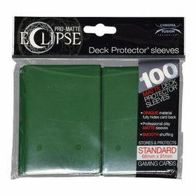 Pro-Matte Eclipse Standard Size Card Sleeves - Dark Green (100ct)
