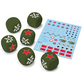 World of Tanks Miniatures Game: Upgrade Pack - Soviet (Dice & Decals)