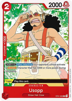 Usopp (ST01-002) Super Pre-Release Starter Deck 1: Straw Hat Crew