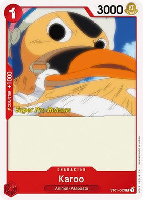 Karoo (ST01-003) Super Pre-Release Starter Deck 1: Straw Hat Crew