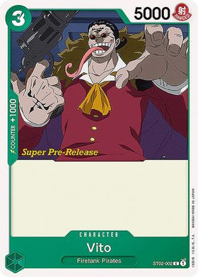 Vito (ST02-002) Super Pre-Release Starter Deck 2: Worst Generation