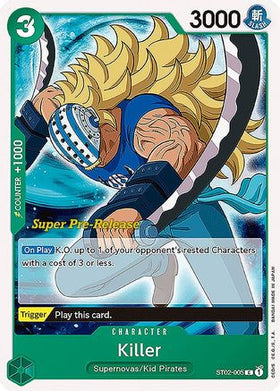 Killer (ST02-005) Super Pre-Release Starter Deck 2: Worst Generation