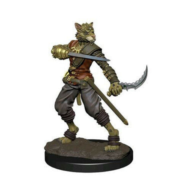 Dungeons & Dragons: Icons of the Realms Premium Miniatures - Male Tabaxi Rogue (Wave 6)