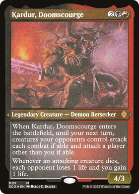 Kardur, Doomscourge (Foil Etched)