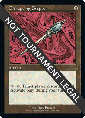Disrupting Scepter (Retro Frame)
