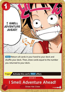 I Smell Adventure Ahead! (Promotion Pack 2022) (P-002) One Piece Promotion Cards