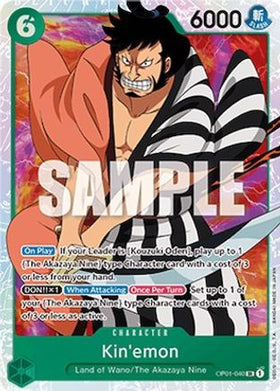 Kin'emon (OP01-040) Romance Dawn Foil