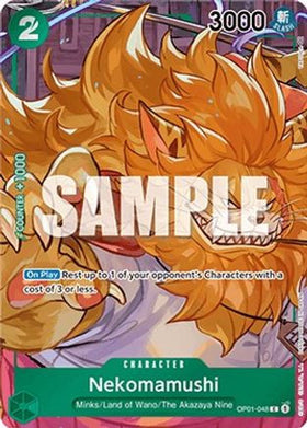 Nekomamushi (Box Topper) (OP01-048) Romance Dawn Foil