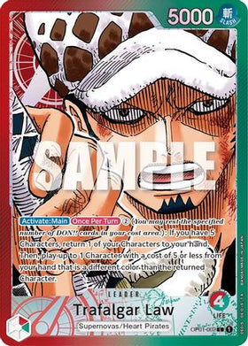Trafalgar Law (Parallel) (OP01-002) Romance Dawn Foil