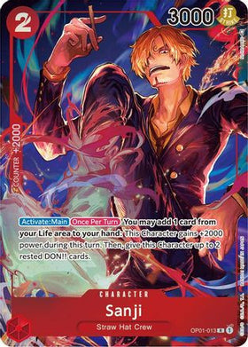 Sanji (Parallel) (OP01-013) Romance Dawn Foil