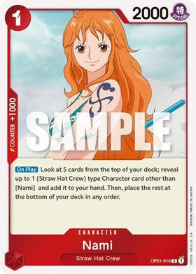 Nami (OP01-016) Romance Dawn Foil