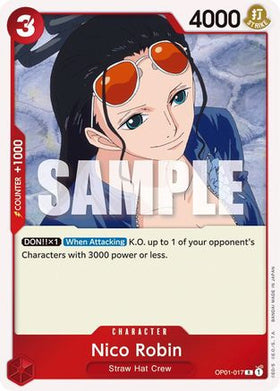 Nico Robin (OP01-017) Romance Dawn Foil