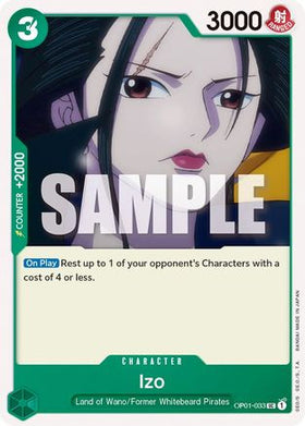 Izo (OP01-033) Romance Dawn