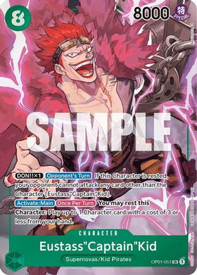 Eustass"Captain"Kid (Parallel) (OP01-051) Romance Dawn Foil