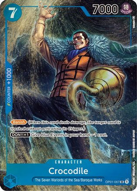 Crocodile (Parallel) (OP01-067) Romance Dawn Foil