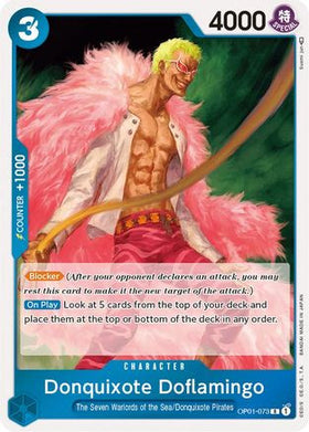 Donquixote Doflamingo (OP01-073) Romance Dawn Foil