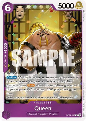 Queen (OP01-097) Romance Dawn Foil