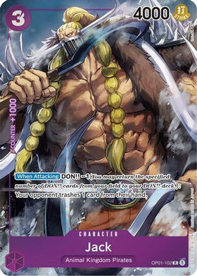 Jack (Parallel) (OP01-102) Romance Dawn Foil