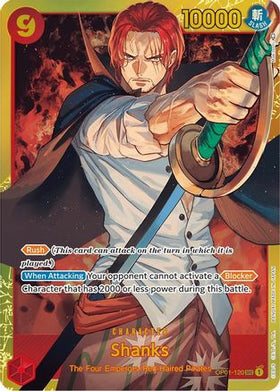 Shanks (OP01-120) Romance Dawn Foil