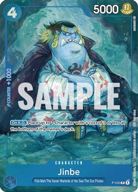 Jinbe (Event Pack Vol. 1) (P-030) One Piece Promotion Cards Foil