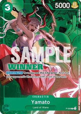 Yamato (Winner Pack Vol. 1) (P-008) One Piece Promotion Cards