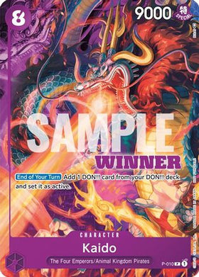 Kaido (Winner Pack Vol. 1) (P-010) One Piece Promotion Cards