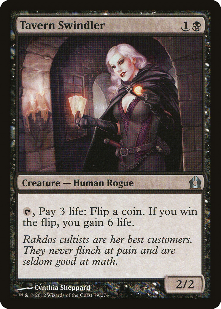 Tavern Swindler (RTR-079) - Return to Ravnica