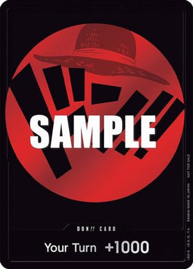 DON!! Card (Red) One Piece Promotion Cards Foil