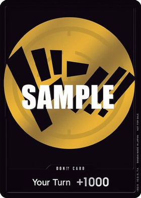 DON!! Card (Yellow) One Piece Promotion Cards Foil