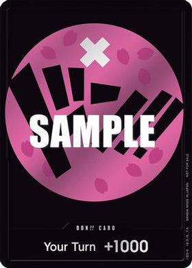 DON!! Card (Pink) One Piece Promotion Cards Foil