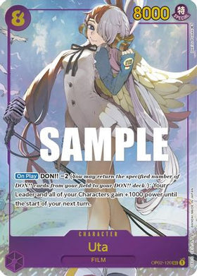 Uta (Alternate Art) (OP02-120) Paramount War Foil