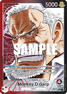 Monkey.D.Garp (Alternate Art) (OP02-002) Paramount War Foil