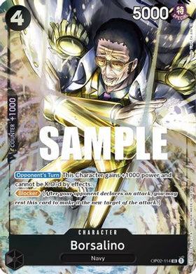 Borsalino (Alternate Art) (OP02-114) Paramount War Foil