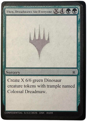 Then, Dreadmaws Ate Everyone