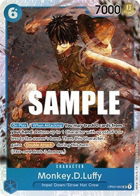 Monkey.D.Luffy (OP02-062) Paramount War Foil