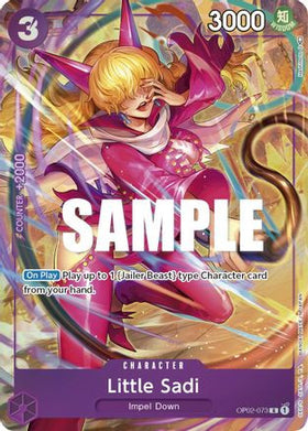 Little Sadi (Alternate Art) (OP02-073) Paramount War Foil