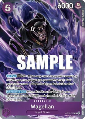 Magellan (Alternate Art) (OP02-085) Paramount War Foil