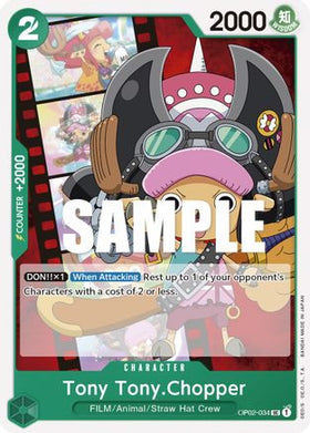 Tony Tony.Chopper (OP02-034) Paramount War