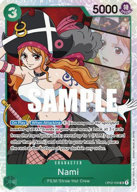 Nami (OP02-036) Paramount War Foil