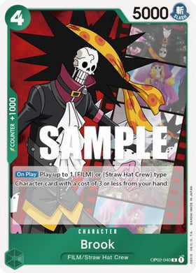 Brook (OP02-040) Paramount War Foil