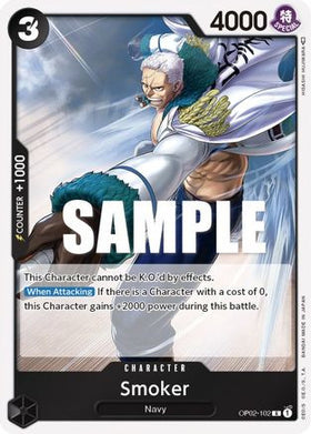 Smoker (OP02-102) Paramount War Foil