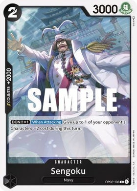 Sengoku (OP02-103) Paramount War Foil