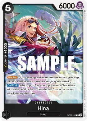 Hina (OP02-110) Paramount War Foil