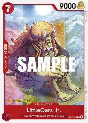LittleOars Jr. (OP02-020) Paramount War Pre-Release Cards