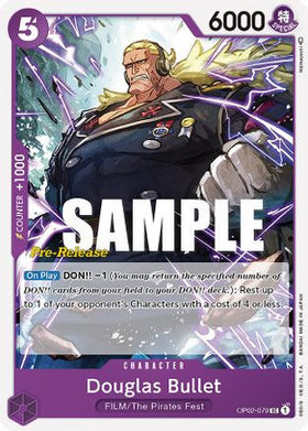 Douglas Bullet (OP02-079) Paramount War Pre-Release Cards