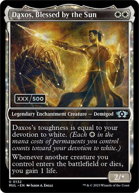 Daxos, Blessed by the Sun (Serial Numbered)