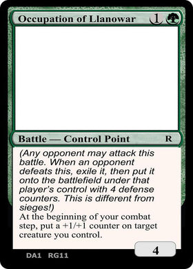 Occupation of Llanowar