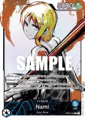 Nami (040) (Alternate Art) (OP03-040) Pillars of Strength Foil